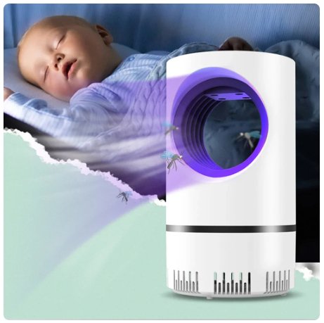 Multifunctional 2-in-1 mosquito killer lamp